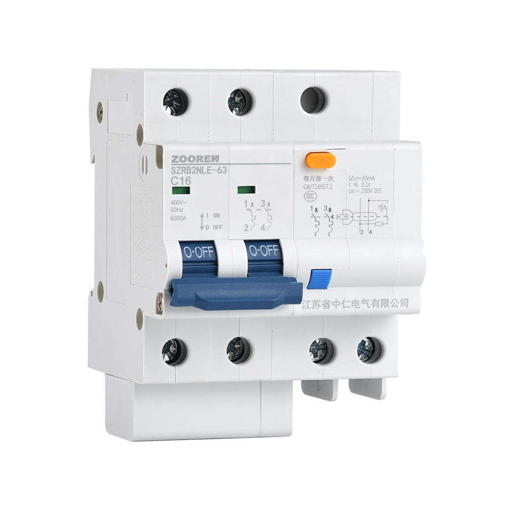SZRB2NLE-63系列剩余電流動作斷路器